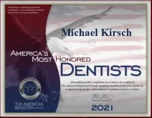 America's Most Honored Dentist 2021